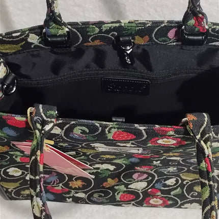 Signare Tapestry Tote City Bag Shoulder Casual Work Women HandBag Jacobean Dream