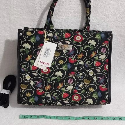 Signare Tapestry Tote City Bag Shoulder Casual Work Women HandBag Jacobean Dream