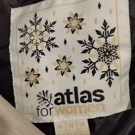 RRP £149.90 Atlas for women black padded winter jacket size UK 24 - 26