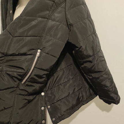 RRP £149.90 Atlas for women black padded winter jacket size UK 24 - 26