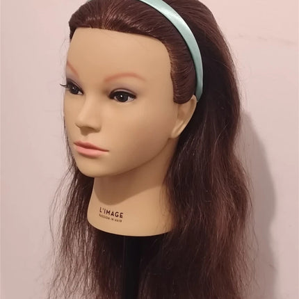 Satin Covered 1.5CM Wide Headband Plain Colour Hair Band Ladies Girls Women Mint