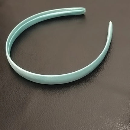 Satin Covered 1.5CM Wide Headband Plain Colour Hair Band Ladies Girls Women Mint