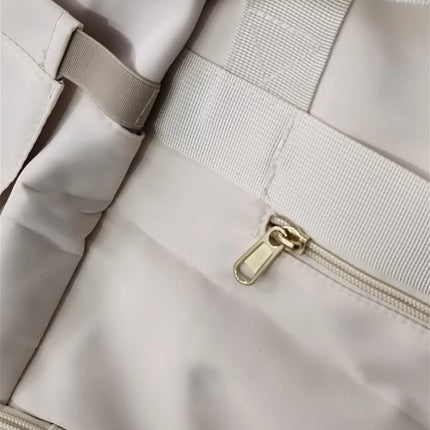 Fitness Bag Women Sports Travel Bag With USB Charging Port And Purse + Air Vent