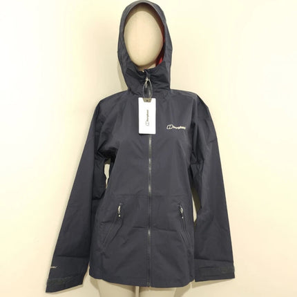 RRP £120 Berghaus Men's waterproof deluge pro 2.0 shell jacket dark blue