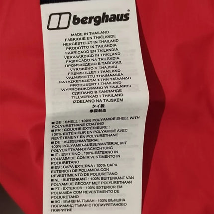 RRP £120 Berghaus Men's waterproof deluge pro 2.0 shell jacket dark blue