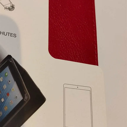 Maroo Tablet Case Folio Drop Protection For Ipad Air 2 Black & Red