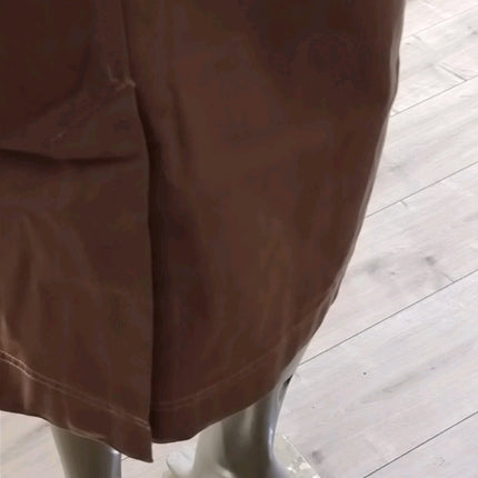 ASOS RRP £75 Cotton On Belted Casual Trench Coat Washed Taupe Oversized UK 8